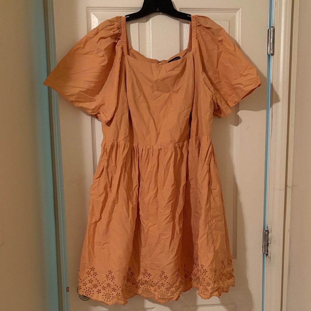 Lane Bryant Apricot Dress